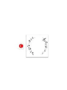 Creative Musical Note Border Sticky Notes, Multiple English Inspirational Quotes Memo Pads, Desktop Message Memo Decorative Self-Adhesive Note Paper, For Planner Marking, Office Notes, Wall Decoration - one-size - View 12