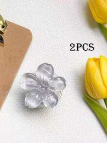 1pc/2pcs Cute 3D Flower Foldable Phone Holder, Fresh Floral Adhesive Bubble Phone Stand, Extendable Flower Phone Grip Holder, Suitable For Smartphones, Tablets And Phone Accessories, Ideal Gift For Friends - Multicolor - View 33