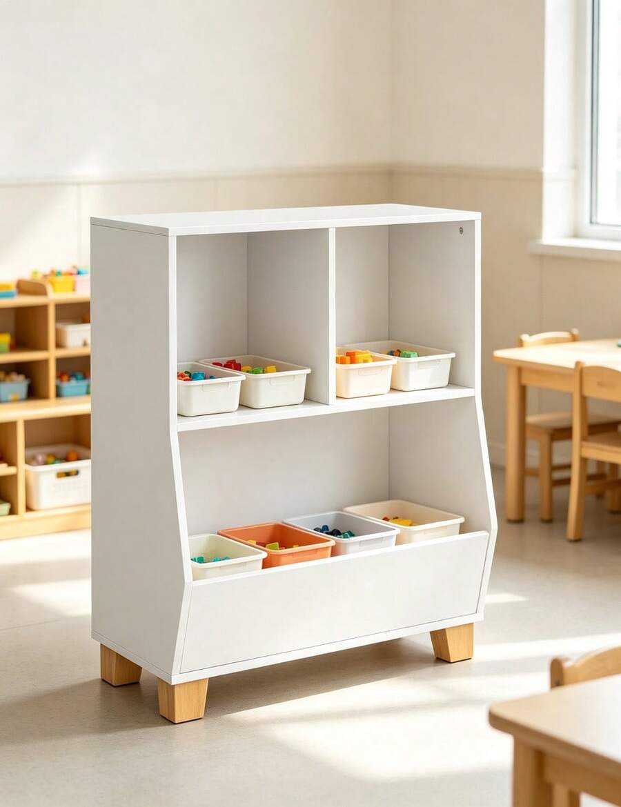 Toy Chests & Organizers - White - View 1