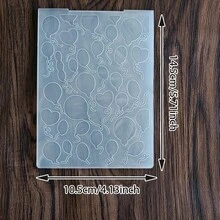 Festival Pattern Embossing Folder,3D Textured Plastic Template For Birthday Card Making Scrapbooking Paper Craft DIY Embossing Folder - JR-1 - View 28