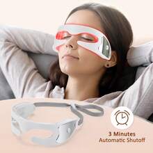 Hailicare 3D Vibration Eye Massager USB Charging 3 Modes LED Vibration Eye Care Beauty Device For Eye Fatigue Eye Bags Dark Circles Fine Lines Home Office Eye Care Holiday Gift - View 6