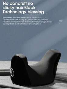 1pc Universal Car Headrest Neck Pillow, Comfortable Business Style Memory Foam Pillow, All-Season Use - A - View 10
