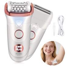 1pc Women's Electric Shaver, Home Use Washable Roller Epilator, USB Rechargeable Intimate Hair Trimmer, Razor - View 12