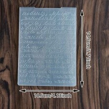 Festival Pattern Embossing Folder,3D Textured Plastic Template For Birthday Card Making Scrapbooking Paper Craft DIY Embossing Folder - JR-1 - View 8