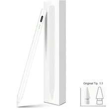 iPad 觸控筆 快充版，支援掌心拒斥、傾斜感應，相容 iPhone Duo、2018-2027 Air 3/4/5/6/7、Mini 5/6/7、6/7/8/9/10/11、Pro 11"、Pro 12.9" M3 M4 - iOS12.2以上版本(iPad 2018-2023) - 查看 10