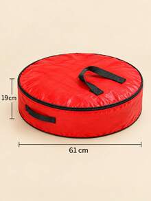 Christmas Theme Storage Bag, Large Capacity Gift Packaging Bag, Holiday Organizer Bag, Thickened Material With Reinforced Handle, Home Decor Closet Storage Rack And Toy Storage, College Dorm Essentials - View 10