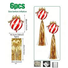 9pcs Christmas Hanging Decoration Balloon Set, Perfect For Christmas Parties, Porch Decorations, And Indoor Or Outdoor Decor - View 12