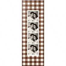 Couple Photo Strip Frame, Customized Photo Booth Frame, Striped Fabric Frame, Couple Anniversary Gift, Wedding Keepsake, Home Decor - Multicolor - View 26