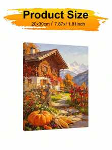 Farm Landscape DIY Digital Oil Painting, Adult Beginner Handmade, Canvas Art Wall Decor, Holiday Gift, Includes Painting Tools - Sets - View 10