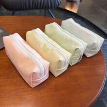 1pc Fashion Pencil Case, Ins Style Japanese High-End School Bag, Excellent Appearance, Portable Design, Compact But Large Capacity School Stationery Storage Bag, Back To School Gift, Back To School Season - Single Piece - View 8