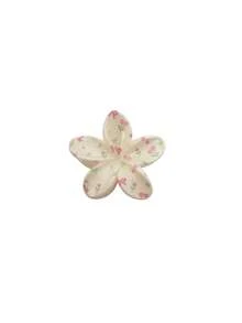 2/1 Piece Women's Flower Hairpin. Lightweight Plastic Hairpin With A Flower-Shaped Clasp. Suitable For Updos, Travel, And School Use. - Multicolor - View 7