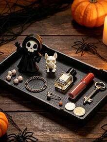 Gothic Ornament And Pet Statue Decoration Storage Tray, Dressing Table Ring And Watch Storage, Multifunctional Dressing Area Jewelry Tray, Halloween - Multicolor - View 2