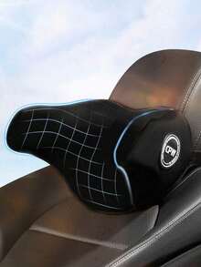 1pc Universal Car Headrest Neck Pillow, Comfortable Business Style Memory Foam Pillow, All-Season Use - A - View 8