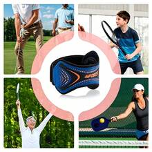 1pc Tennis Elbow Support Strap, Adjustable Band With Detachable Padding, Comfortable, Unisex, Suitable For Outdoor Sports, Basketball, Cycling, Volleyball, Badminton, Golf, Climbing - Multicolor - View 10