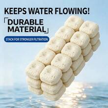 Fish Tank Filtration Material, Aquarium Decoration, Nitrifying Bacteria House, Ceramic Rings, High-Efficiency Aquarium Filtration Media, Suitable For Fish Tanks, Aquariums And Ponds, Can Improve Water Quality - A - View 10