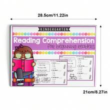 English Reading Comprehension Notebooks, Beginner Reading Practice With Short Stories, Multiple Choice Questions, Picture Matching, Sentence Understanding, Reading Fluency & Vocabulary Worksheets, English Edition - Reading Comprehension Practice - View 3