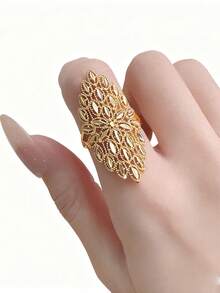 1pc Exquisite Ring Women's Wedding Anniversary Accessory Gift - 1# - View 7
