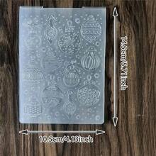 Festival Pattern Embossing Folder,3D Textured Plastic Template For Birthday Card Making Scrapbooking Paper Craft DIY Embossing Folder - JR-1 - View 15
