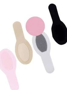 4pcs Mixed Color Toe Protectors, Finger Protectors, Comfortable Soft Breathable, Adjustable Hook And Loop Design - Multicolor - View 5