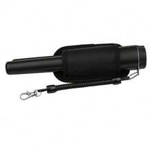 Metal Detector Precise Locator, Professional Handheld Precise Positioning Rod, 360 ° Treasure Search Precise Locator, With Belt Cover And LED, Used For Searching Coins, Gold, Silver, Antiques, Without Battery - A - View 2