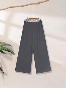 Women Pants - Grey - View 8