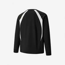 Adidas Authentic 中性運動圓領套頭舒適長袖 T-shirt KZ2929 - 黑與白 - 查看 3