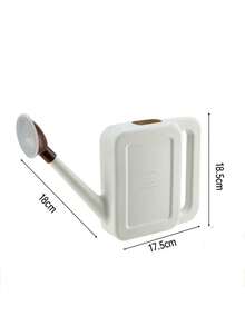 Watering Can, Large Capacity Watering Can, 1L Modern Square Watering Can, Long Spout Plastic Watering Can, Suitable For Indoor Plants - Multicolor - View 8