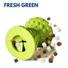 Deeow Interactive Dog Toy, Colorful Rubber Geometric Chew Toy With Milk Scent, Treat Dispensing Puzzle Toy For All Dog Breeds, No Battery Needed - Multicolor - View 11