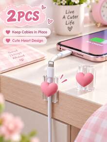 1.4M Flower Shaped Charging Cable Protector Coil Spring Cord, Flexible Protection For Phone/Computer Charging Cables, Compatible With Apple & Smartphones - White - View 13