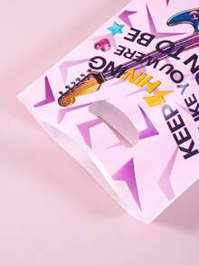10/20/50pcs Kantong Kado Motif Sepeda Lavender dengan Pegangan, Kantong Permen Motif Bunga Ungu, Kemasan Kado Plastik untuk Ulang Tahun - MultiWarna - View 8