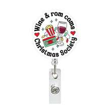 1pc Christmas Video Tape Retractable Rotating Badge Reel ID Holder - Multicolor - View 14