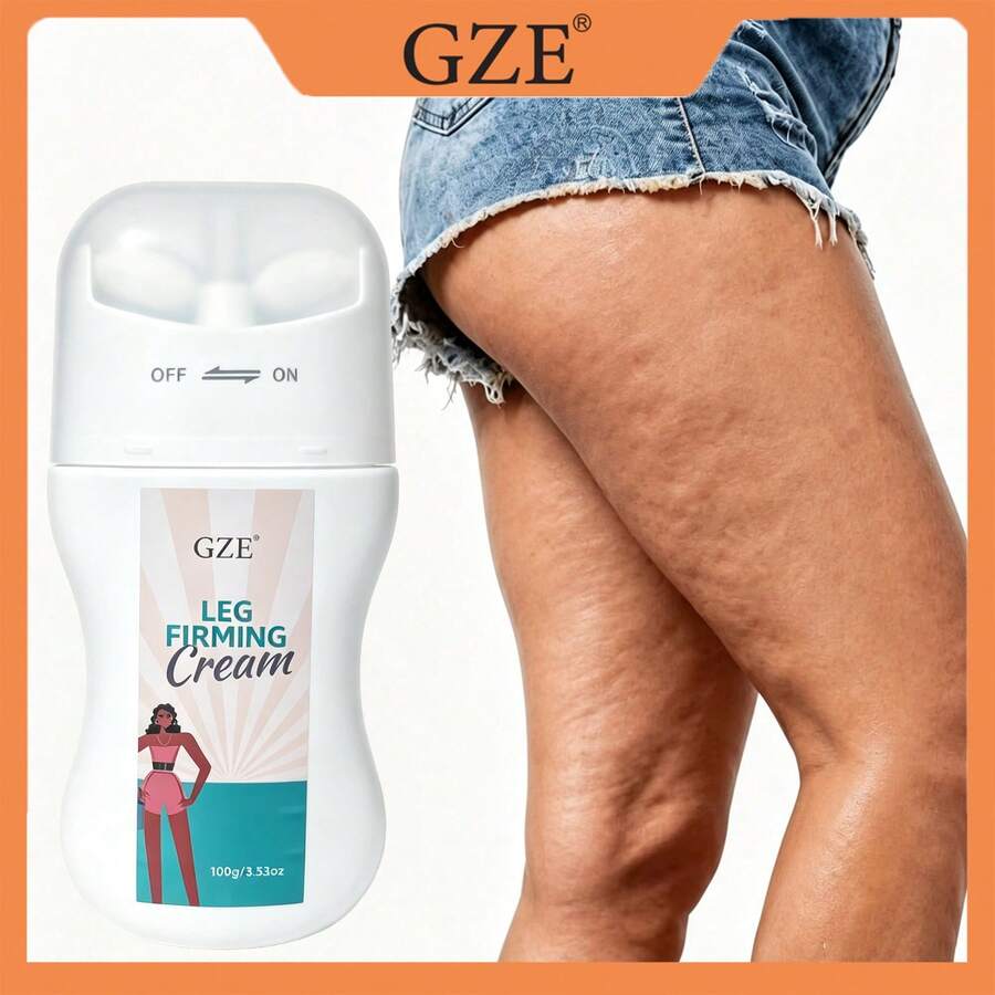 كريم تدليك الساقين المشدد GZE، لوشن الجسم المرطب، ينعم ملمس جلد الساقين، لوشن العناية اليومية بالساقين، 100 جرام/3.53 أونصة - 100 جرام - مشاهدة 1