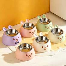 Customizable New Popular Pet Bowl, Dog & Cat 2-In-1 Feeding Dish, Pet Feeding Supplies - Multicolor - View 3