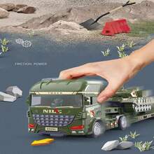 Kids Construction Vehicles - Army Green - View 7
