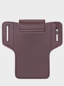 Belt Phone Holster Metal Push Lock Keyring Utility Waist Pouch Tool Belt Bag For Men - Black - View 4