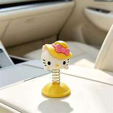 Hasbro 1PC Sanrio Hello Kitty Car Dashboard Bobblehead, Cute Suction Cup Spring Doll, Dual-Use Car And Desktop Decor Gift, Non-Slip Car Accessory Suitable For Men And Women, Fun Gift For Friends And Yourself - One Size - View 9