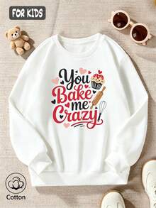 You Bake Me Crazy Baking Cupcakes Hoodie - White - View 3