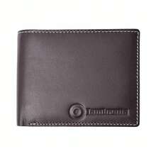 Lambretta Logo Leather Wallet - Dark Brown - View 2