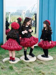 1pc Girls Cute Glamorous Dreamy Sweet Princess Five-Point Star Sequin ...