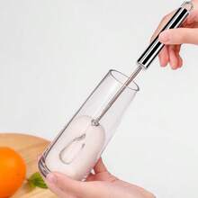 1 buah Klip Pembantu Pembersih Stainless Steel/Cocok untuk Dapur Rumah/Sikat Cangkir & Botol Bayi, Spons Serbaguna & Klip Gagang Wol Baja - Perak - View 5
