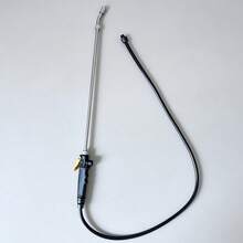 1pc 31 Inch Stainless Steel Pressure Spray Wand - Pump Style M18 Threaded Spray Gun With 1.1m Hose And Shut-Off Valve, Suitable For Agriculture/Cleaning - Size - View 8