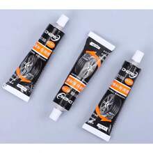 Adhesivo de caucho líquido negro, impermeable y resistente a altas temperaturas, para la reparación de neumáticos de automóviles. Pegamento de alta resistencia para la reparación y sellado de neumáticos. Disponible en envases de 30 ml y 50 ml. Herramientas profesionales para la reparación de automóviles, dis - A - Ver 5