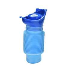 3pcs Portable Reusable Standing Urine Bucket, Leak-Proof Design, Suitable For Travel Camping Outdoor Use, Adult 750ML Foldable Urine Bucket - Stretch Straight Leg - View 3