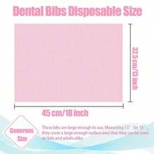 Disposable Pink/Blue Nail Table Mat, Three-Layer Waterproof Foldable Cleaning Pad, Tablecloth, Nail Napkin, Multi-Functional Beauty Tattoo Dental Cleaning Cloth, Waterproof Tablecloth, Nail Tools - Multicolor - View 5