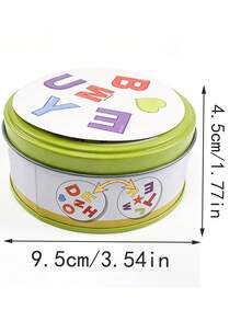 Fast Letter Matching Game, Parent-Child Family Game, Friends Gathering, Party Puzzle Game, Halloween And Christmas. - Lime Green - View 9