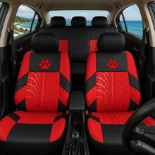 Car Seat Covers Full Coverage All Season Universal, Personalized Printed Seat Cushions, 5-Seater, Wear-Resistant, Multi-Color Options, Sedan SUV Universal, Seat Protector - 9-piece Press Set - View 21