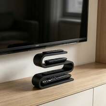 1 buah Tempat Penyimpanan Remote Control Multi-Kompartemen Berbentuk S Melengkung, Kotak Organizer Meja untuk Remote Control, Ponsel, Kunci, Kantor Rumah, Ruang Tamu, Kamar Tidur, Meja, Rak Penyimpanan Praktis Hemat Ruang, Dekorasi Meja Musim Gugur, Perlengkapan Sekolah dan Asrama - beraneka warna - View 6