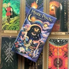 New Mystic Psyche Tarot Card Game Suitable For Family Game , Party Board Game With Psyche-Themed Cards, Paper Tarot For Social Gatherings, Themed Parties - Mystic Psyche Tarot - View 2