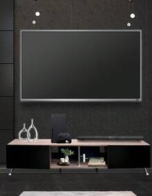 Television Stands & Entertainment Centers - Black - View 2