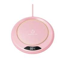 USB Powered Heating Coaster, Constant-Temperature Cup Mat For Coffee, Milk, And Tea, Heater, Smart Office Beverage Warmer, Suitable For Most Cups With 3-Level Temperature Adjustment, For Outdoor Camping, Kitchens, Winter Electric Heating Coaster - View 10
